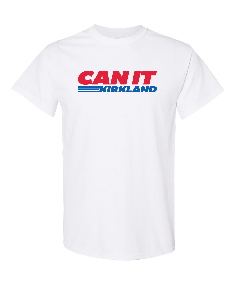 Can It Kirkland Logo T Shirt
